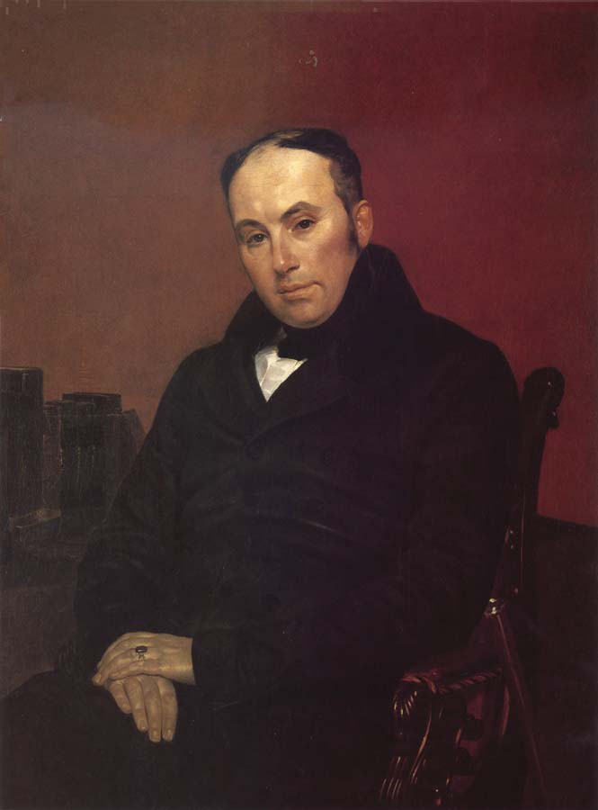 Karl Briullov Portrait of Vasily Zhukovsky
